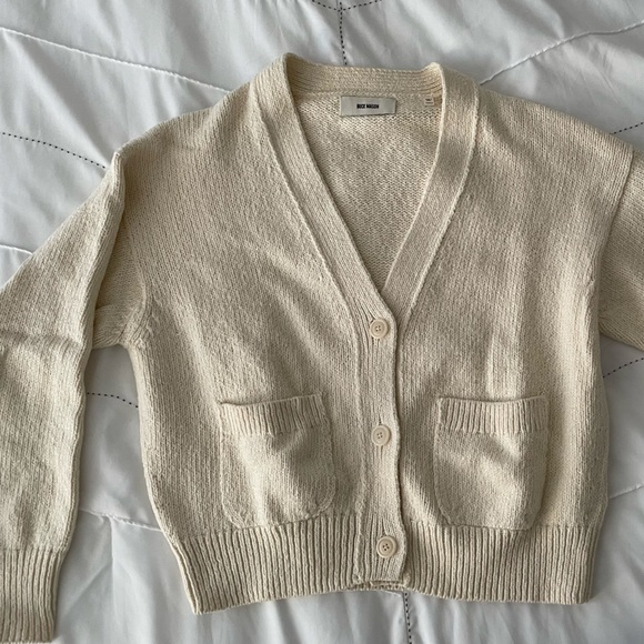 Buck Mason Sweaters - Buck Mason Soft Spun Cotton Boxy Cardigan
